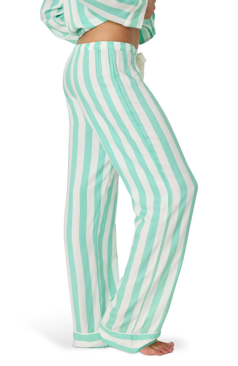 PJ Salvage Farmer Matte Sateen Pajama Pants, Alternate, color, 