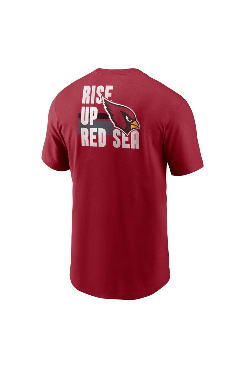 Men's Nike Cardinal Arizona Cardinals Blitz Essential T-Shirt, Alternate, color, Cardinal