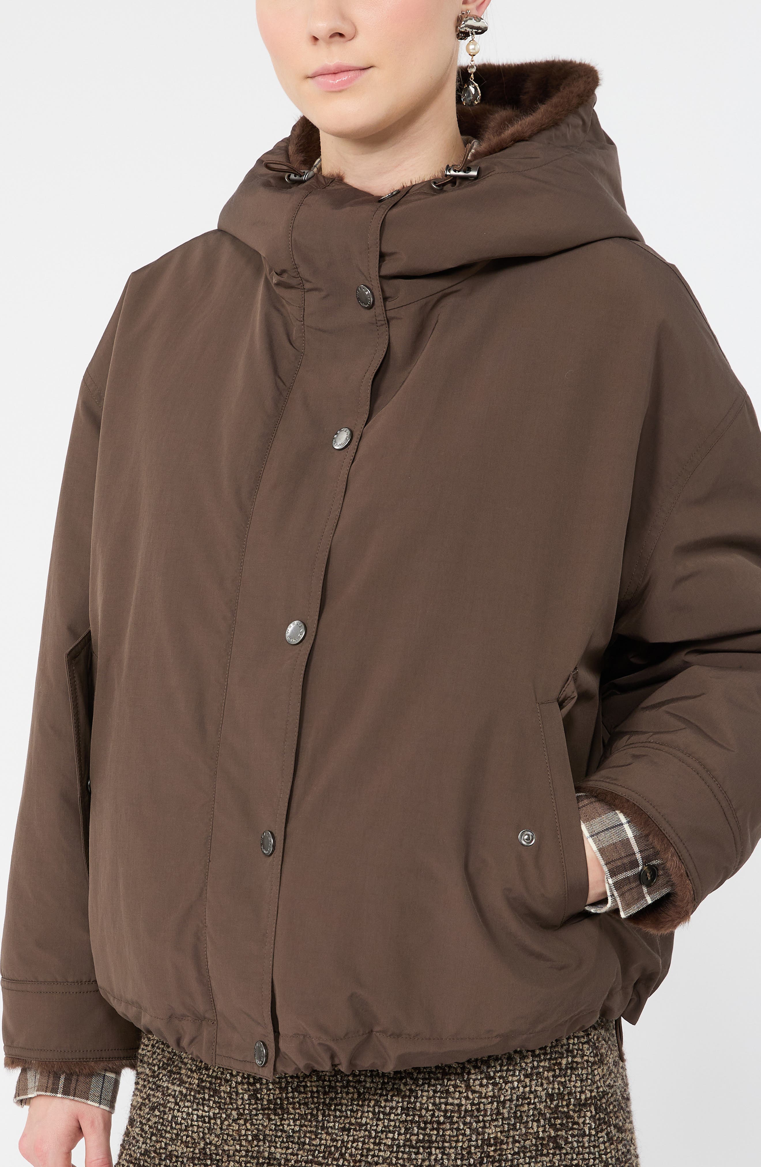 Weekend Max Mara Wkdzanna Hooded Jacket (Women) | Nordstrom