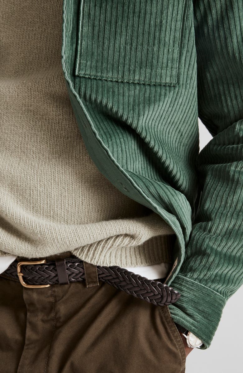 Madewell Easy Stretch Corduroy Button-Up Shirt, Alternate, color, 