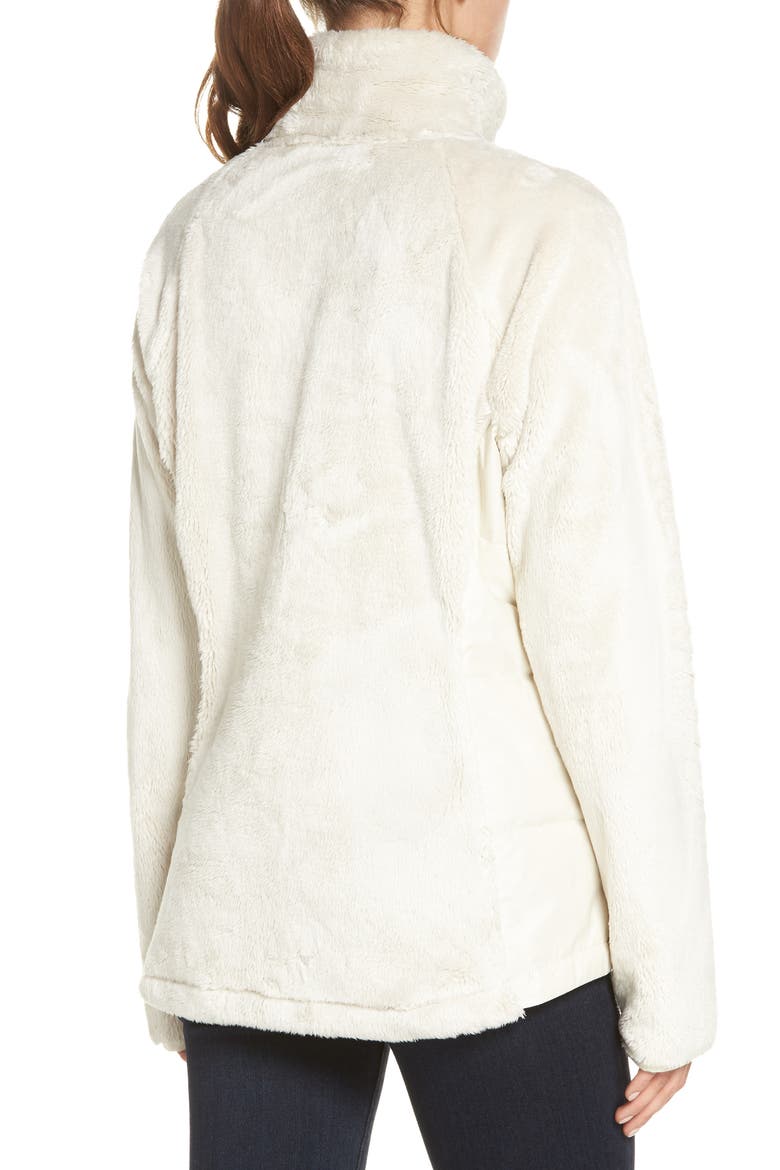 Osito Sport Hybrid Pullover Jacket, Alternate, color, VINTAGE WHITE
