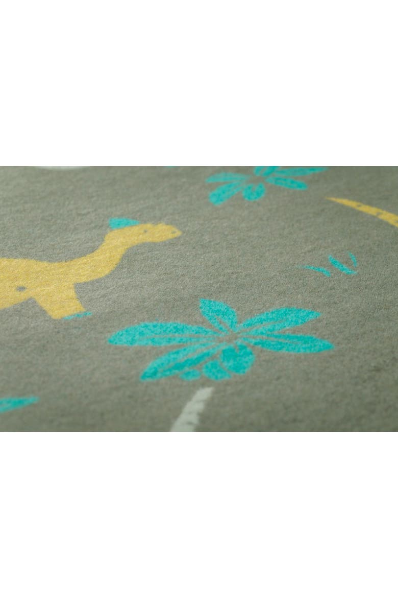 Juwel Dinos Baby Blanket, Alternate, color, Green