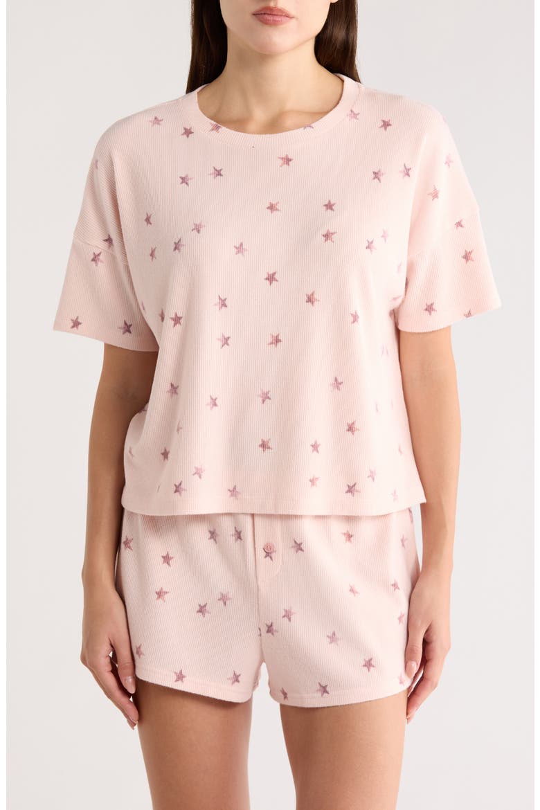 Road Trip T-Shirt, Main, color, CHAMPAGNE DITSY STARS