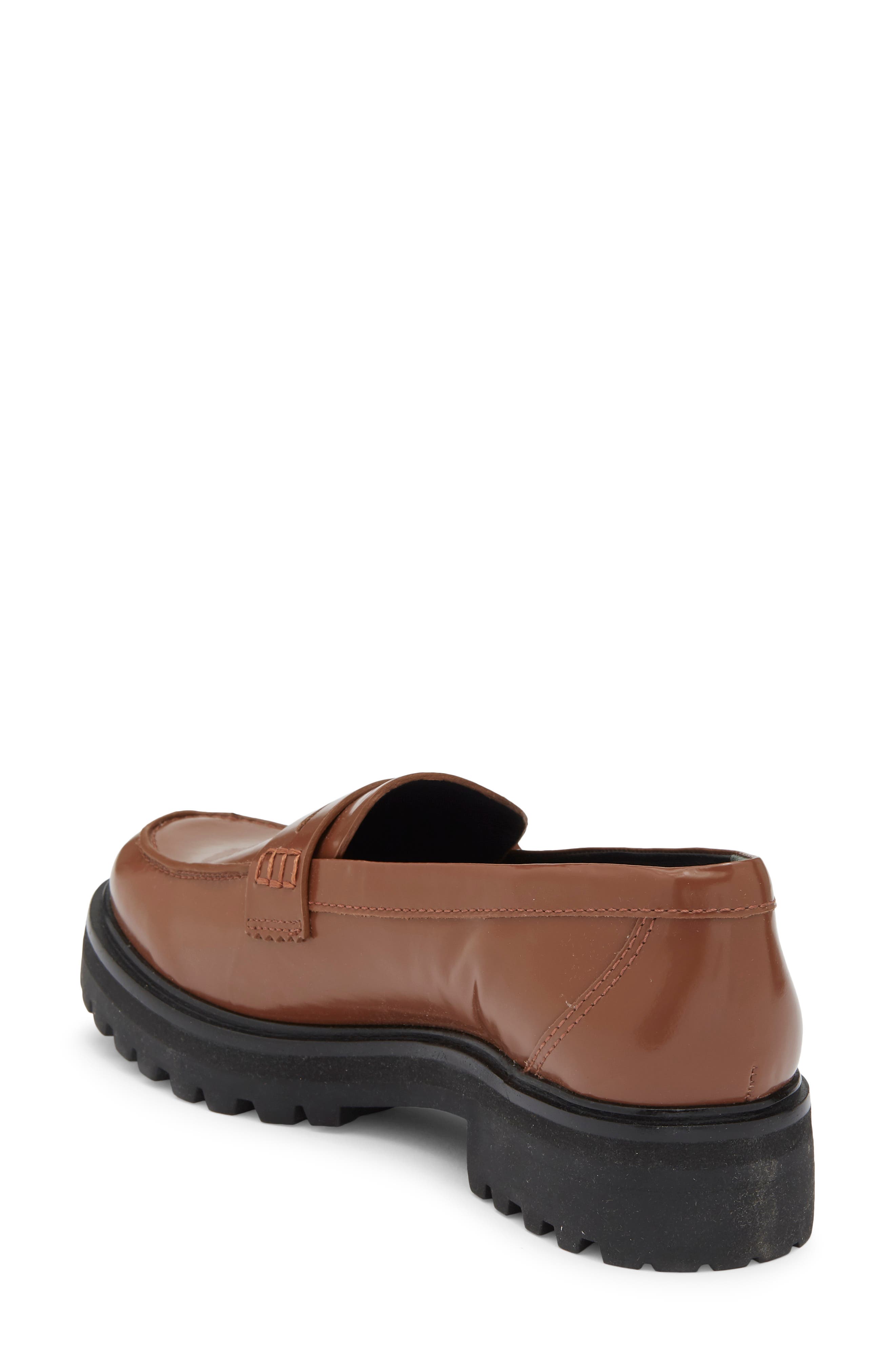 Agathea Chunky Loafer, Alternate, color, CAVALIER LEATHER