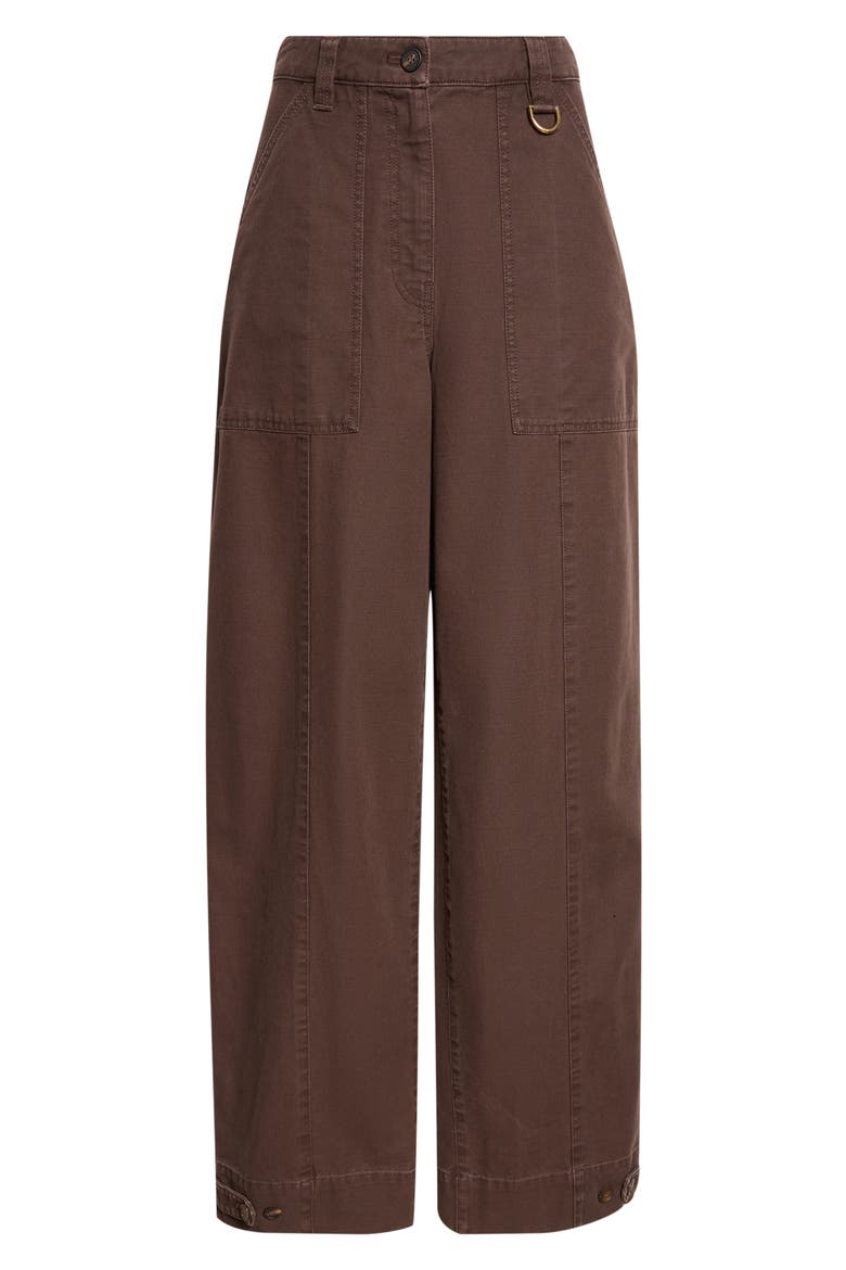 Journey Wide Leg Workwear Pants, Alternate, color, MOLE