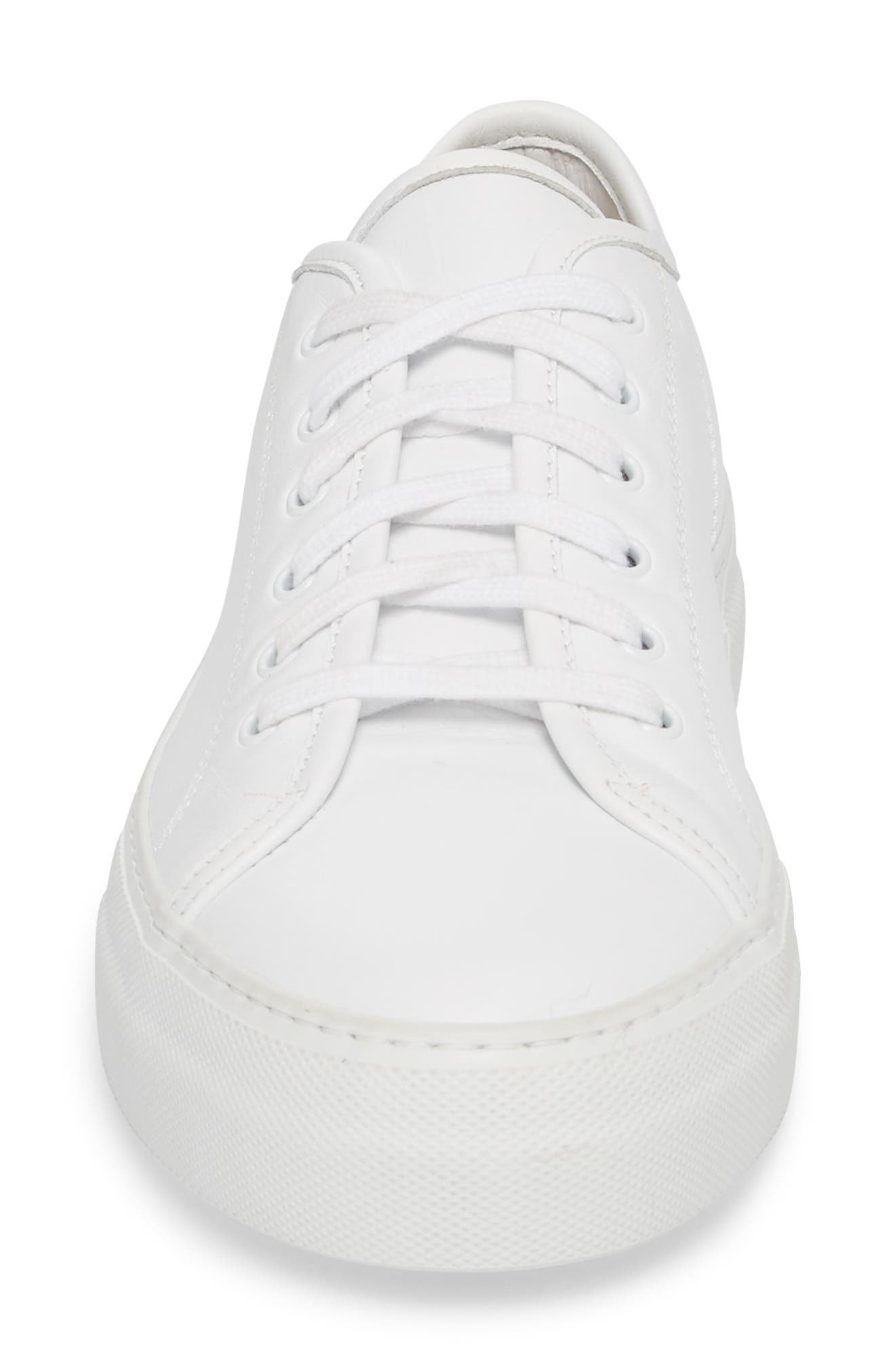 Common Projects Tournament Low Top Sneaker, Alternate, color, White 1