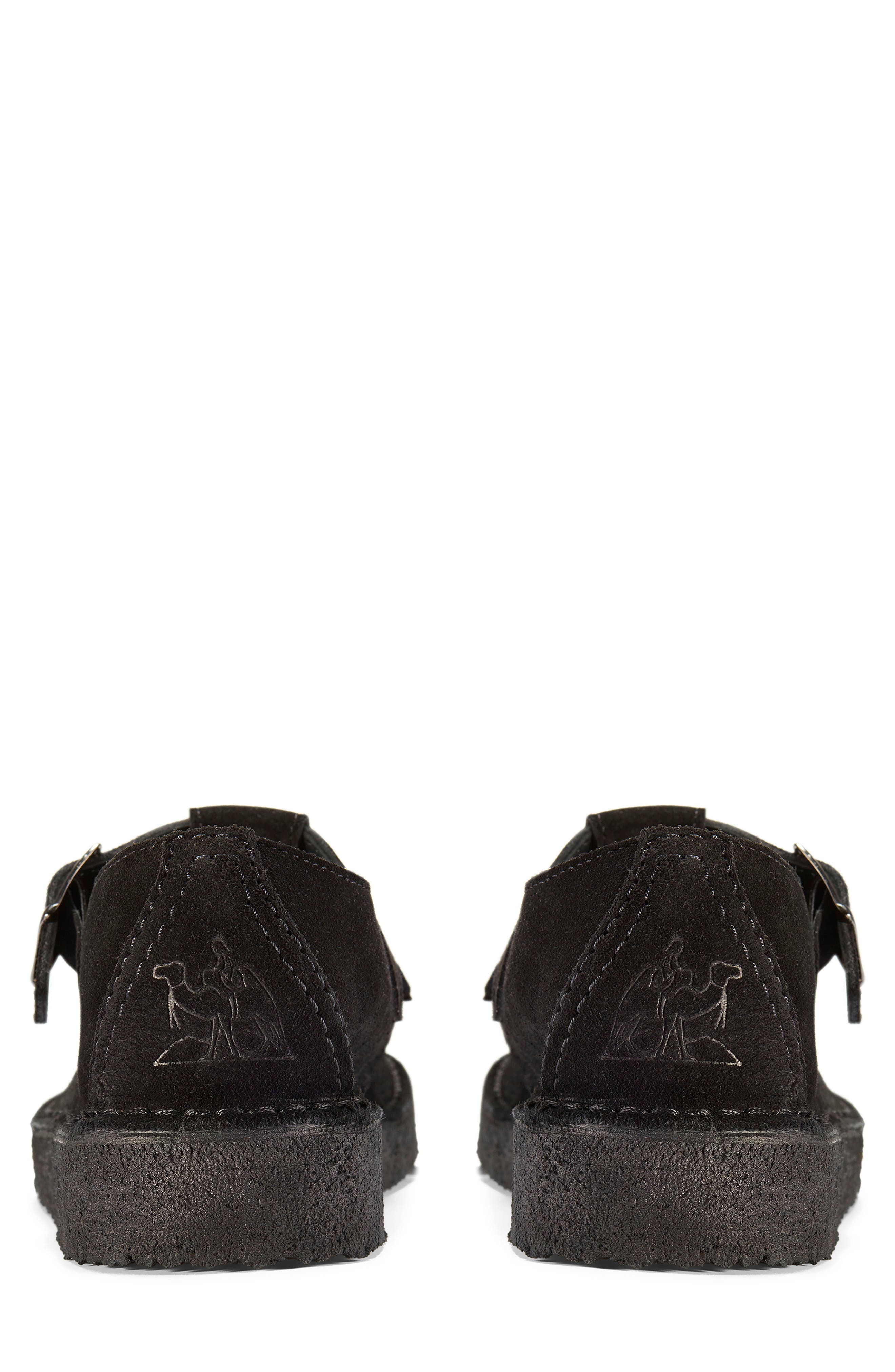 Clarks<sup>®</sup> Originals Nomad T-Bar Shoe, Alternate, color, Black Suede