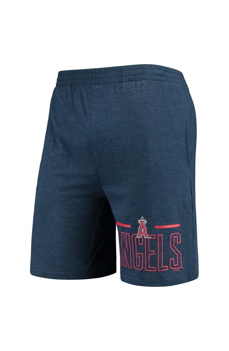 CONCEPTS SPORT Men's Concepts Sport Navy/Red Los Angeles Angels Meter T-Shirt and Shorts Sleep Set, Alternate, color, 