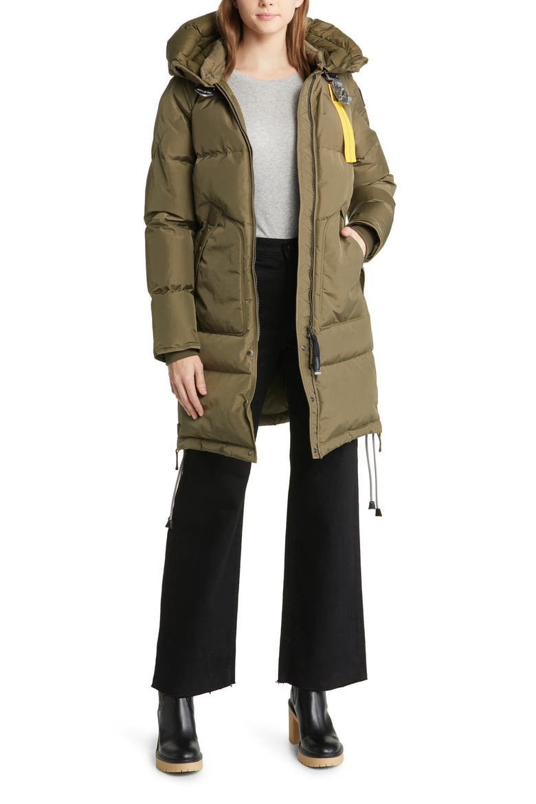 Long Bear Base Down Jacket, Main, color, TOUBRE