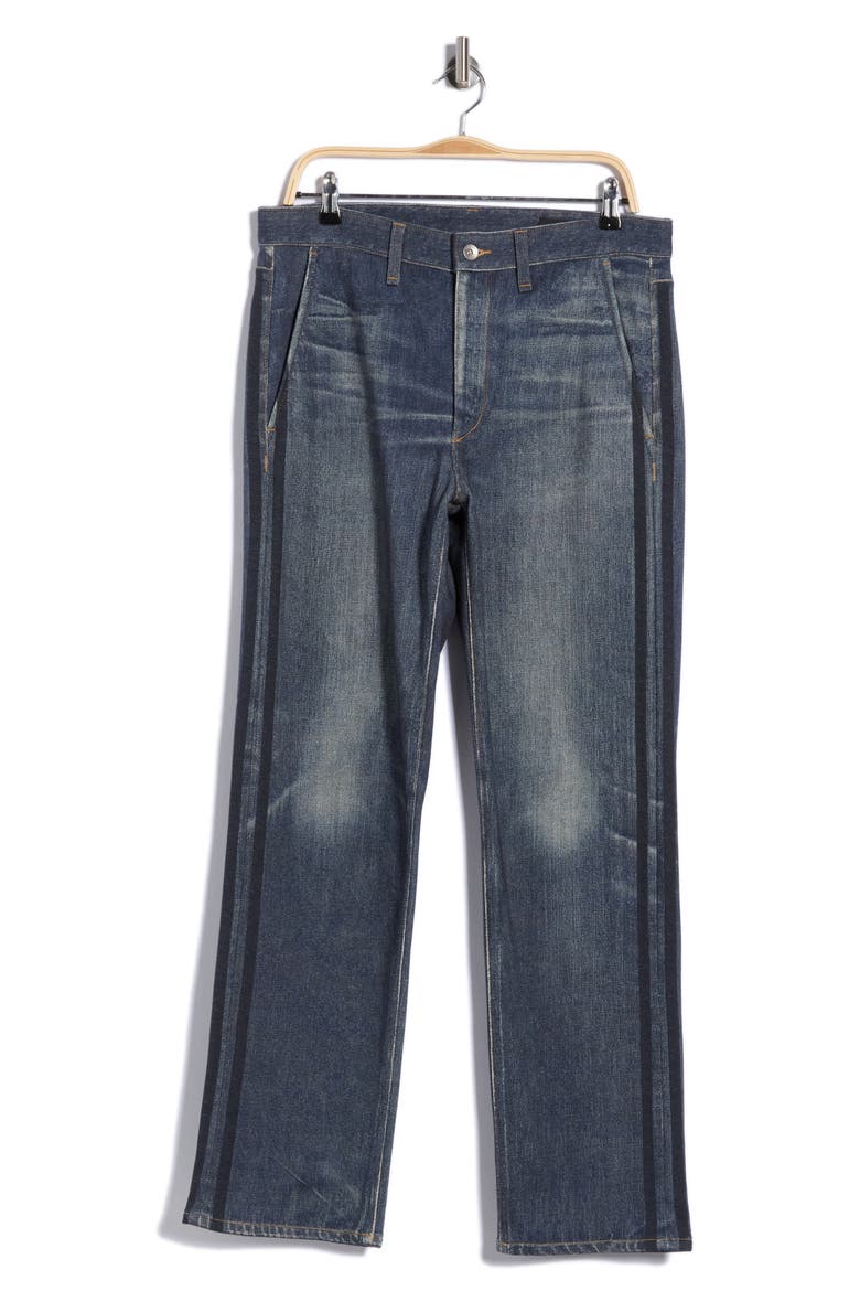 Fit 4 Miramar High Waist Side Stripe Relaxed Leg Jeans, Alternate, color, EMPIDG
