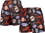 PRO STANDARD Men's Pro Standard Black San Francisco Giants Toss Logo Woven Shorts