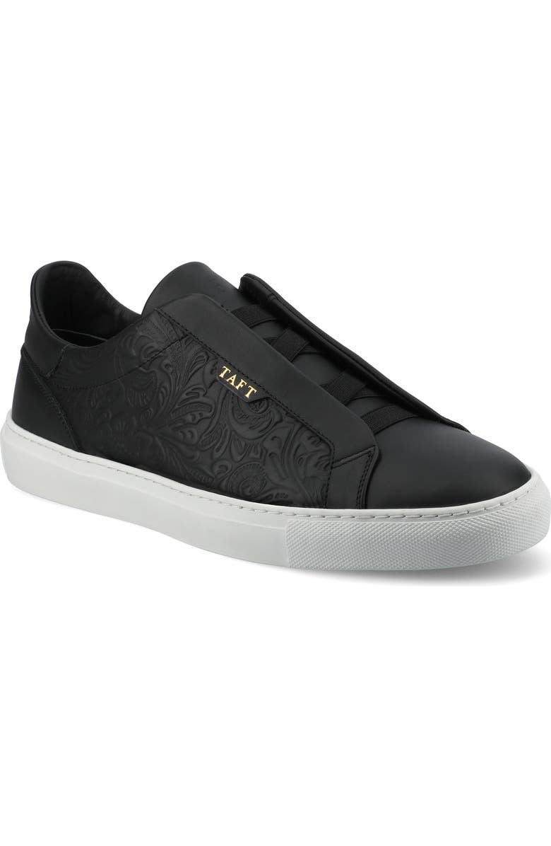 TAFT The James Slip-on Sneaker, Main, color, Black