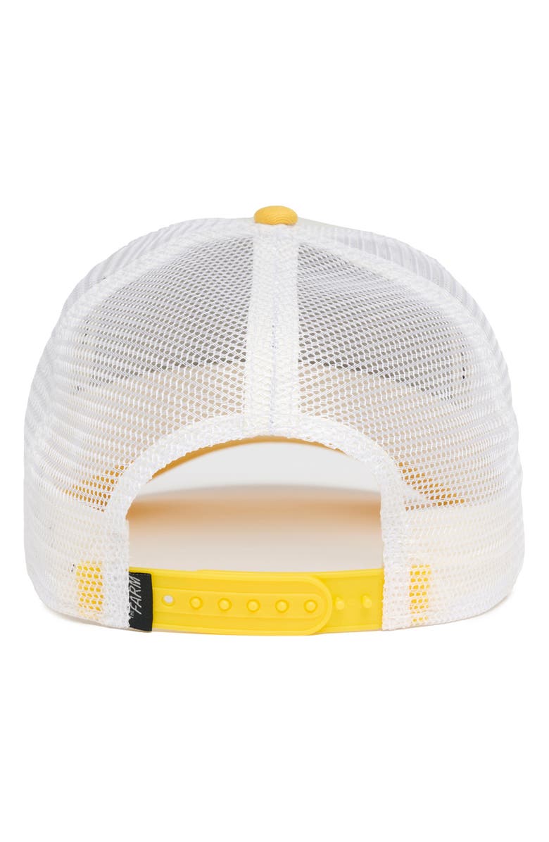 Goorin Bros. The Puff Puff Fish Patch Snapback Trucker Hat, Alternate, color,