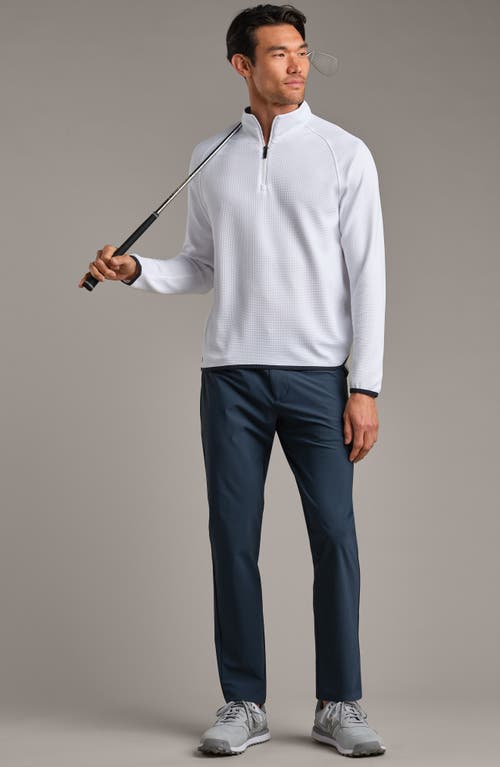 Rhone Founders Golf Quarter Zip In Bright White