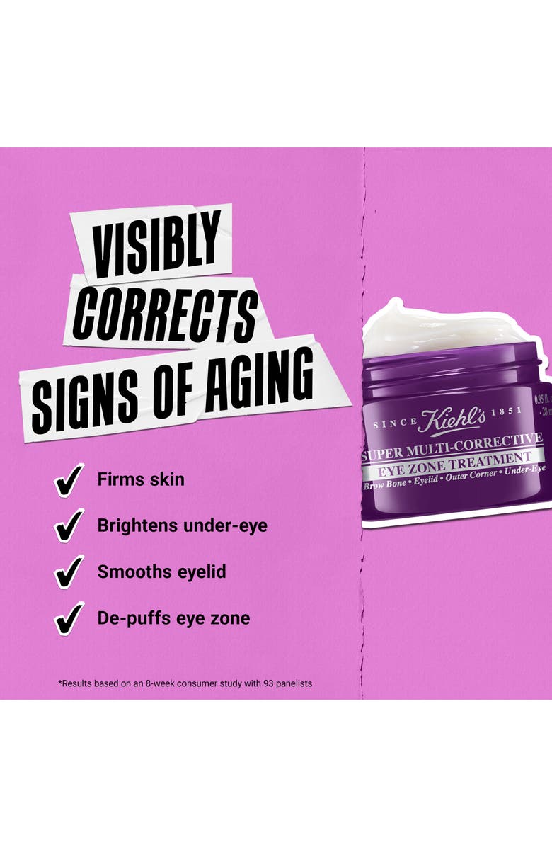 Kiehl's Since 1851 Super Multi-Corrective Eye Zone Treatment Cream, Alternate, color,
