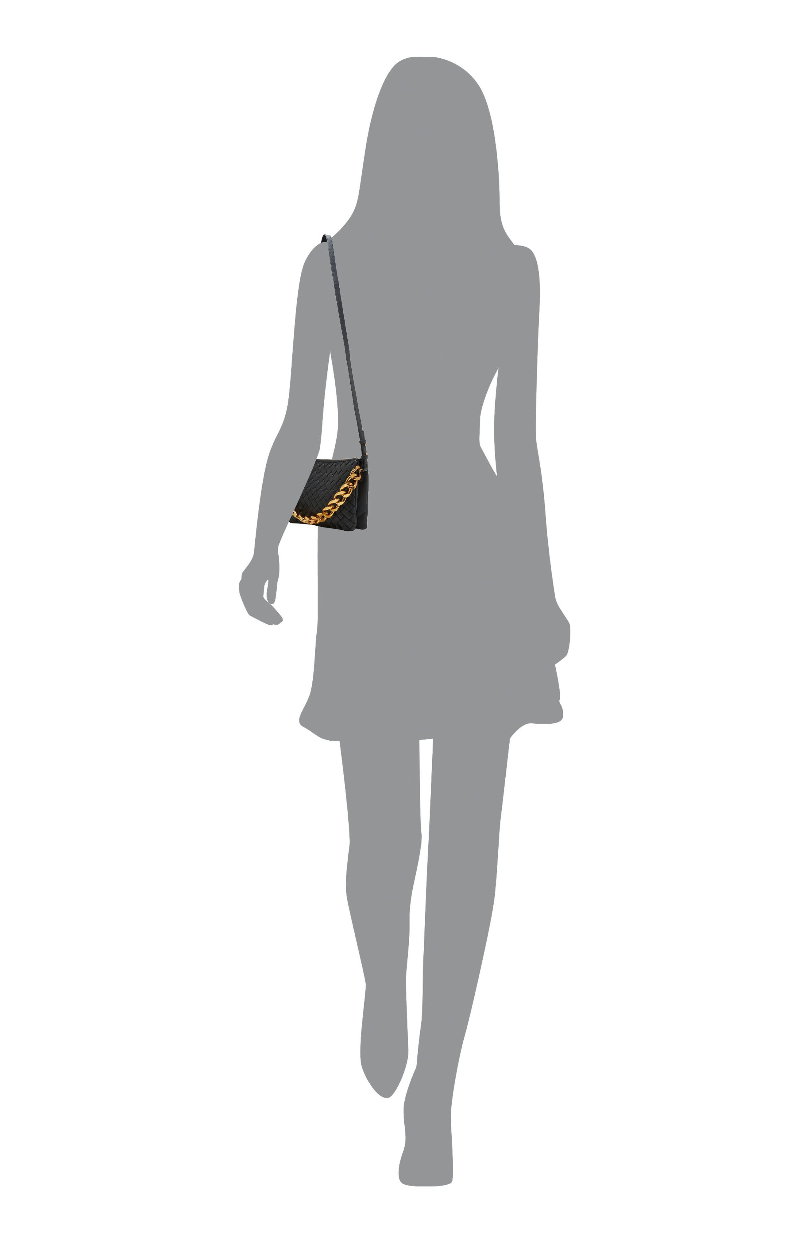 Vince Camuto Adyna Leather Shoulder Bag, Alternate, color, 