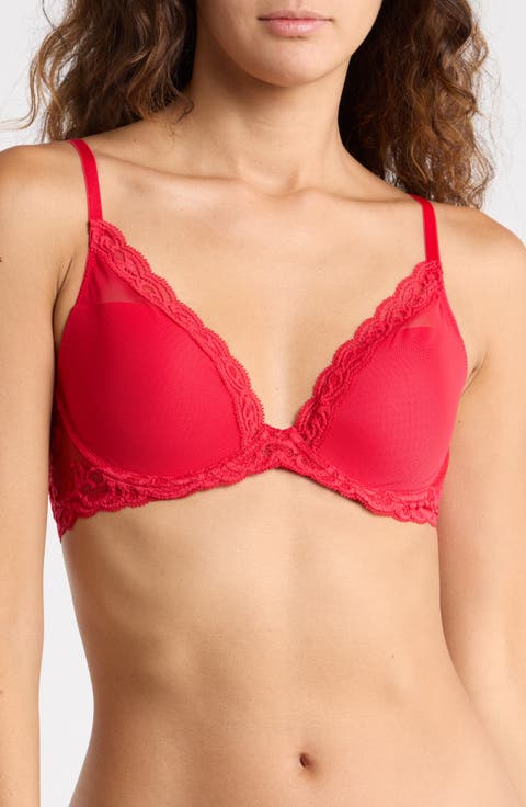 Feathers Plunge T-Shirt Basics Bra