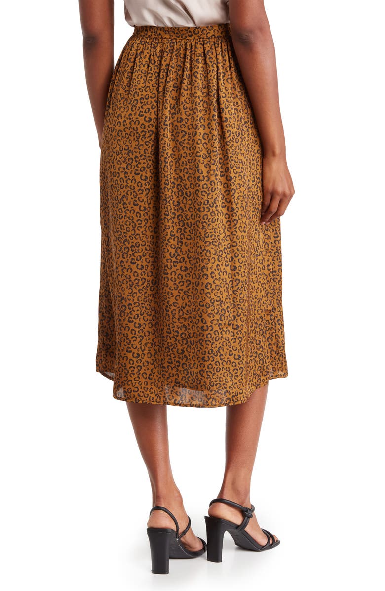 DR2 by Daniel Rainn Daniel Rainn Matte Satin A-Line Skirt, Alternate, color, 