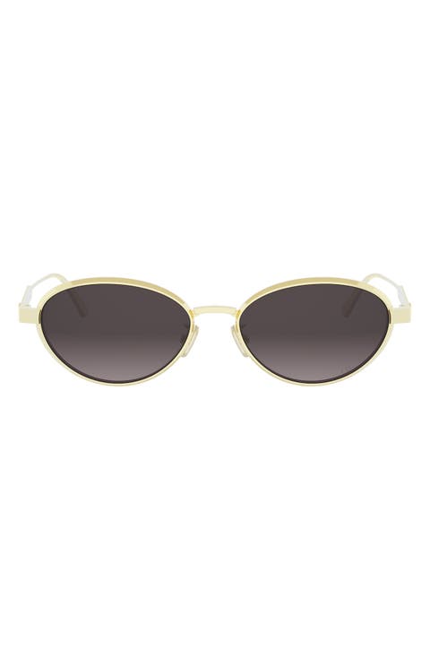 'DIORCANNAGE R1U Oval Sunglasses