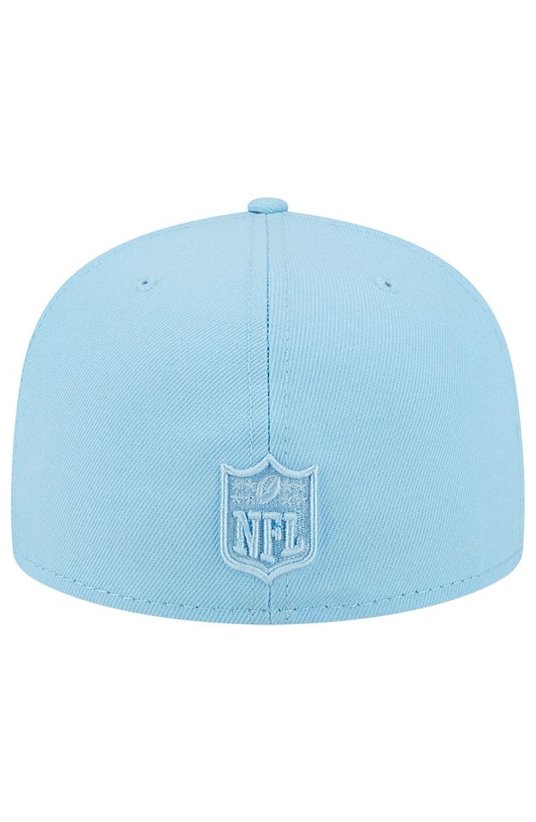 New Era Men's New Era Light Blue Buffalo Bills Color Pack Brights 59FIFTY Fitted Hat, Alternate, color,