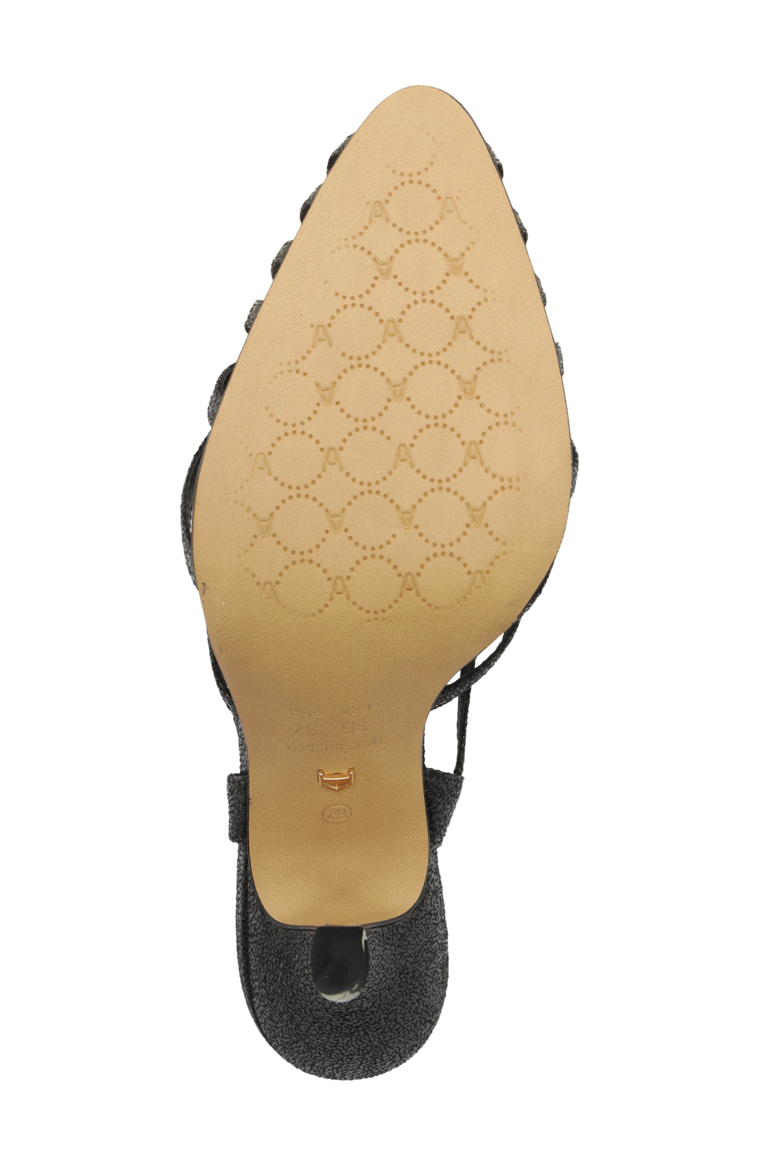 Arezzo Lucia Slingback Sandal, Alternate, color, Black