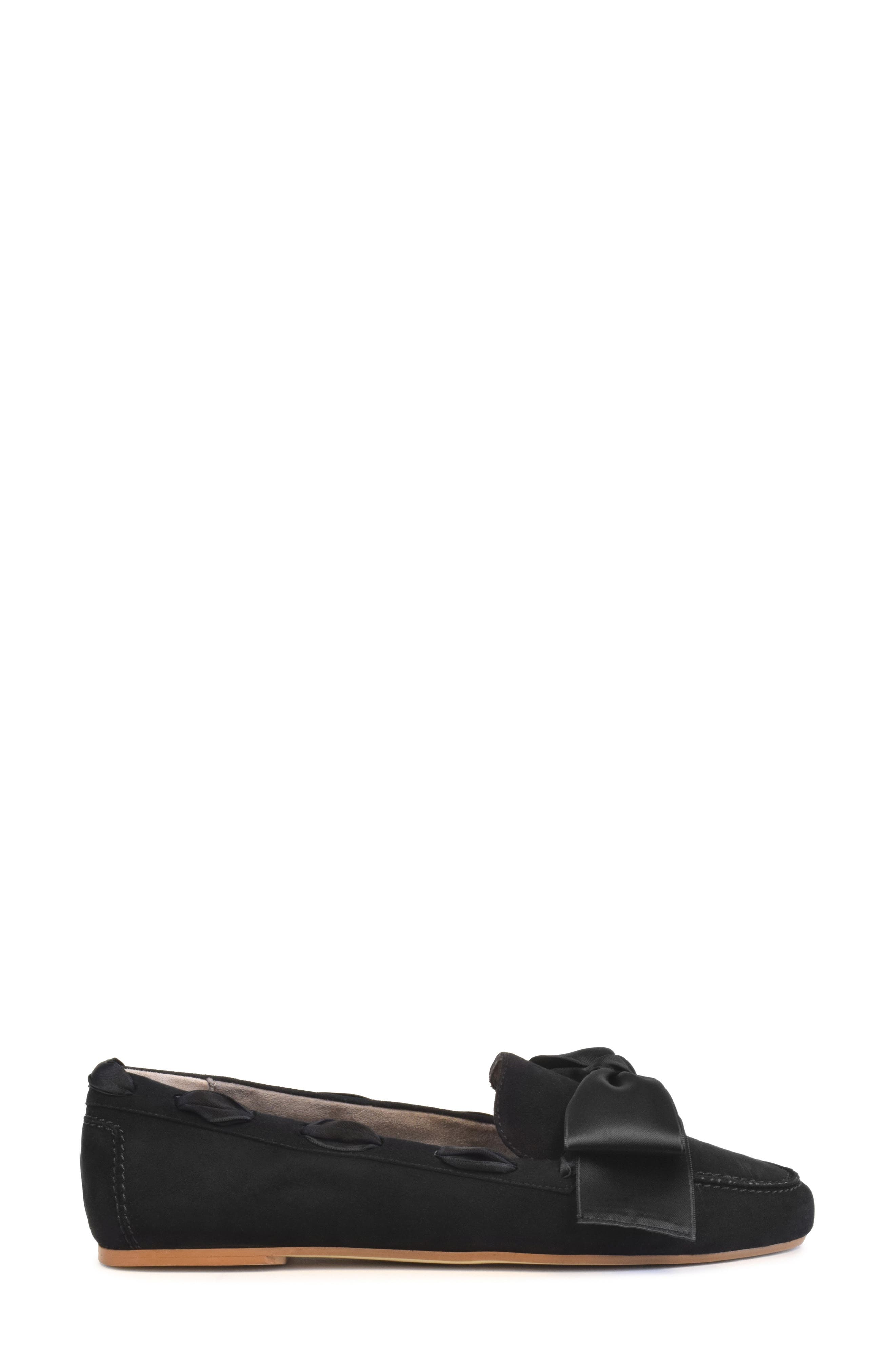 Amalfi by Rangoni Dream Suede Loafer, Alternate, color, Black Cashmere Suede