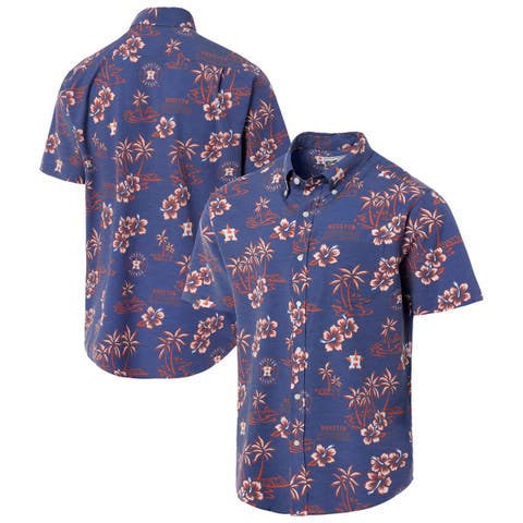 Men's Reyn Spooner  Navy Houston Astros Kekai Performance Button-Up Top