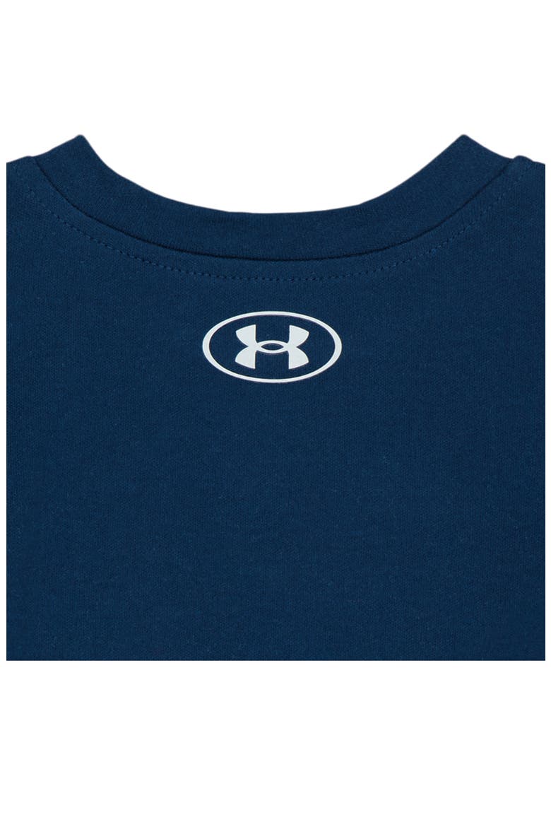 Kids' Logo Coverall & Socks Set, Alternate, color, BLACKOUT NAVY