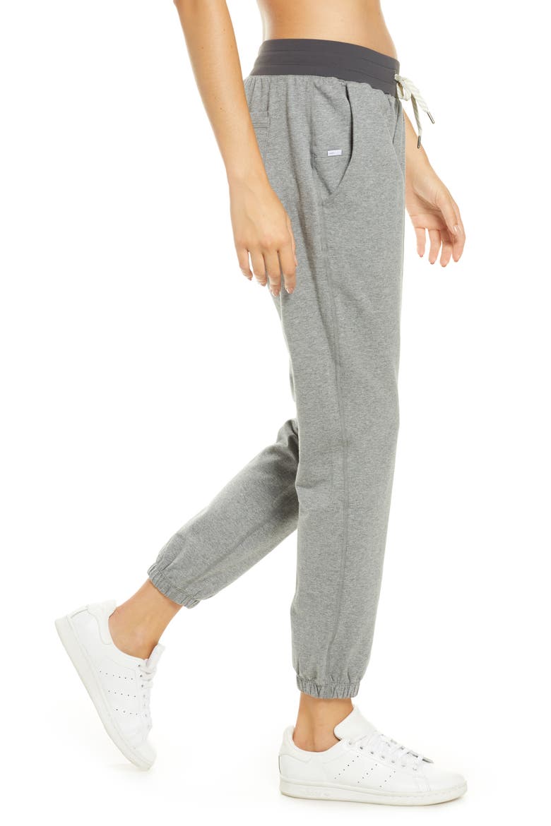 Laguna French Terry Lounge Pants, Alternate, color, HEATHER GREY