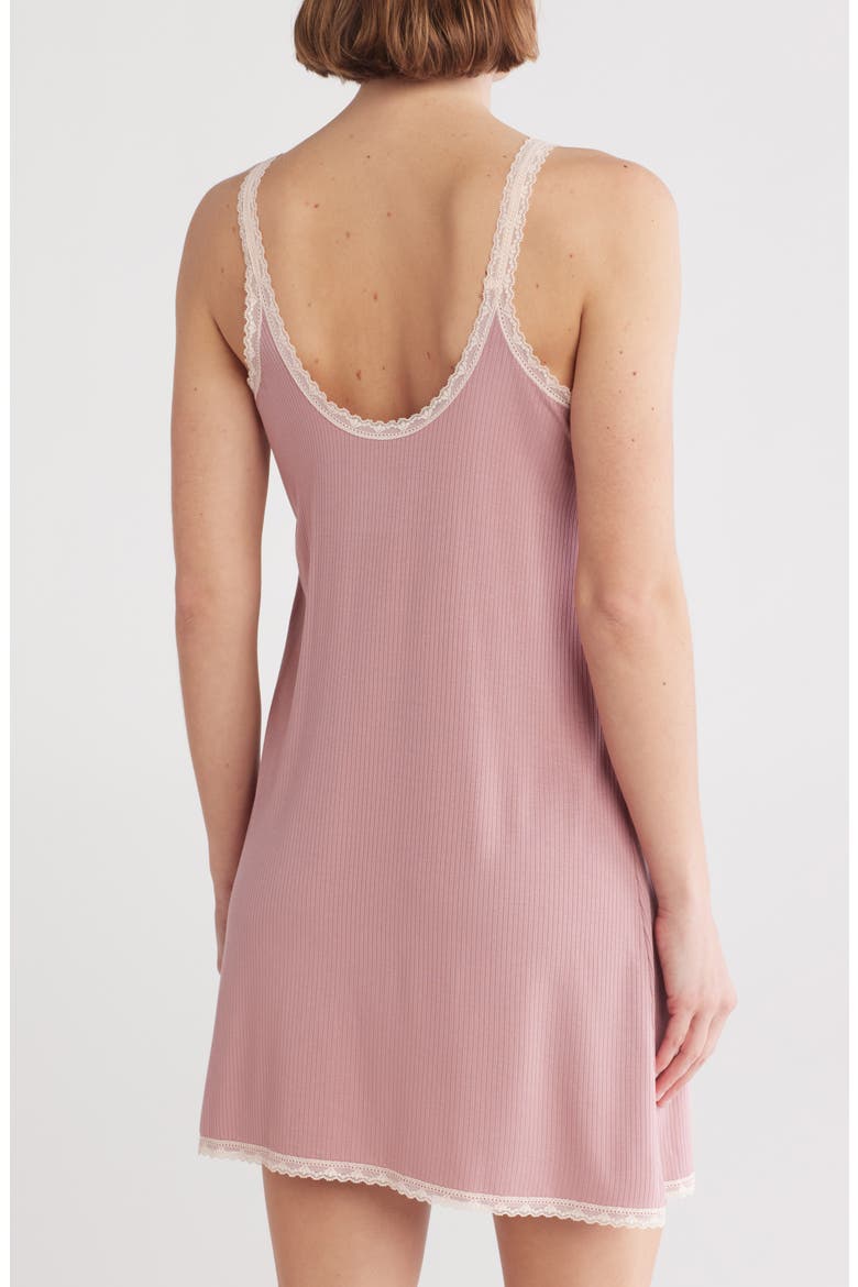 Revival Rib Chemise, Alternate, color, MAUVE
