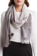 Vince Camuto Ink Wave Wrap Scarf