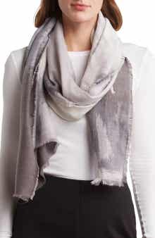 Vince Camuto Ink Wave Wrap Scarf