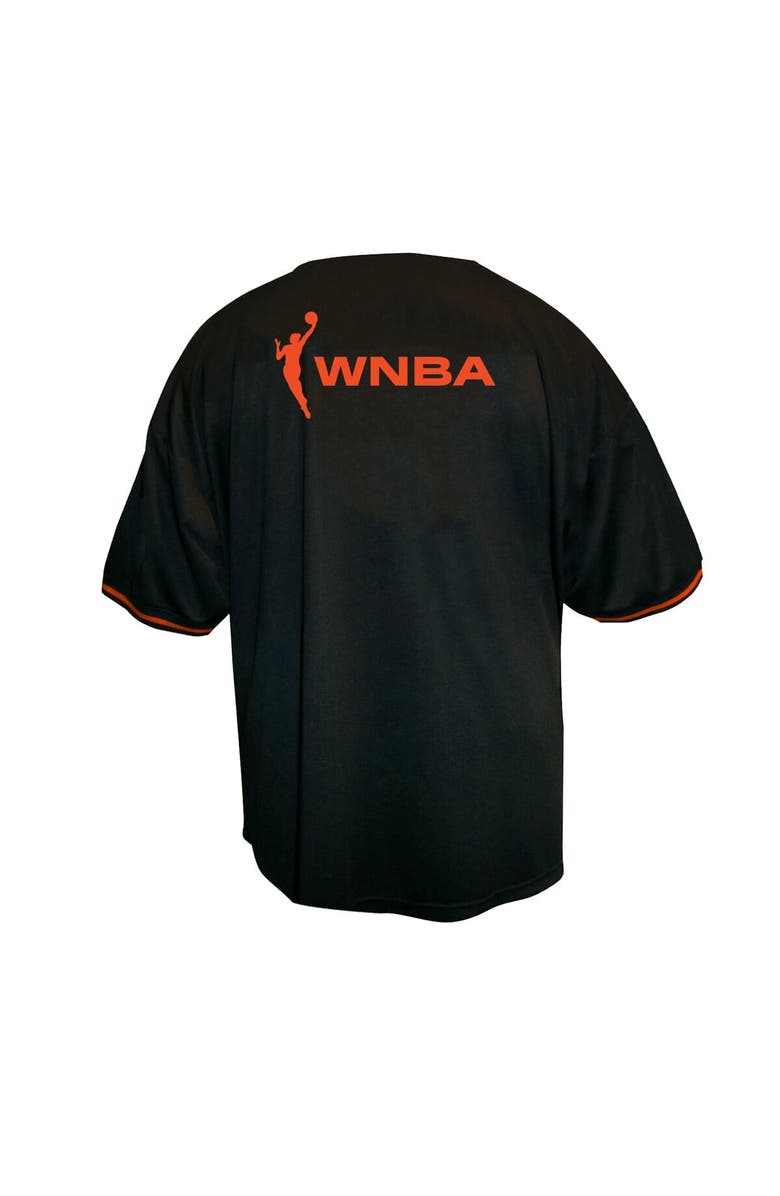 FANATICS Men's Fanatics  Black WNBA Big & Tall Full-Button Fashion Jersey, Alternate, color, Black