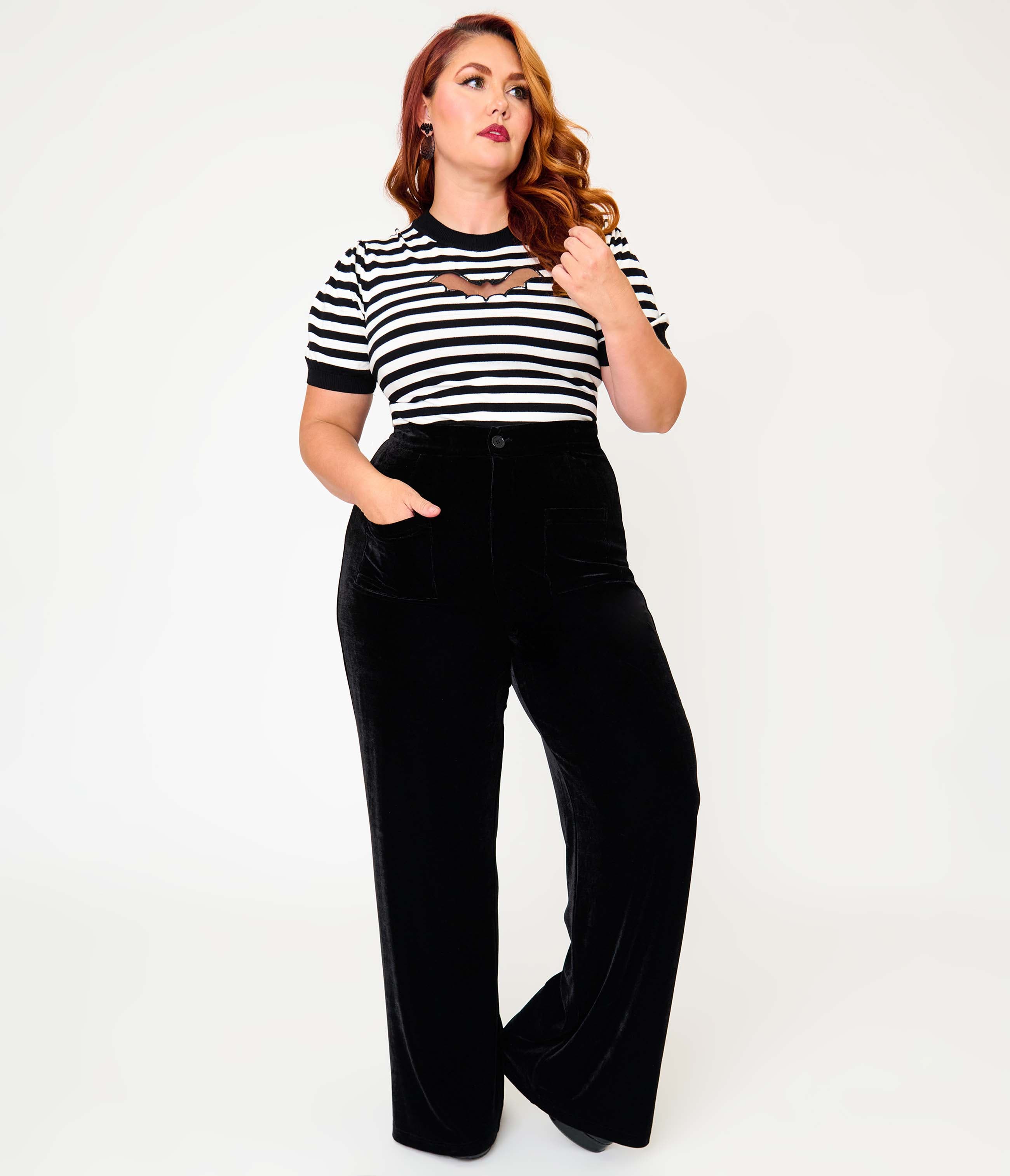 selected Black & Orange Stripe