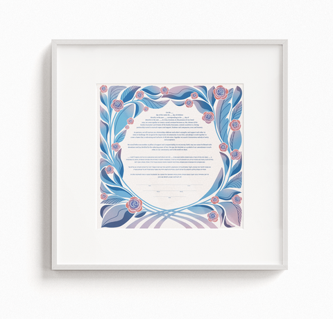 Petals Ketubah