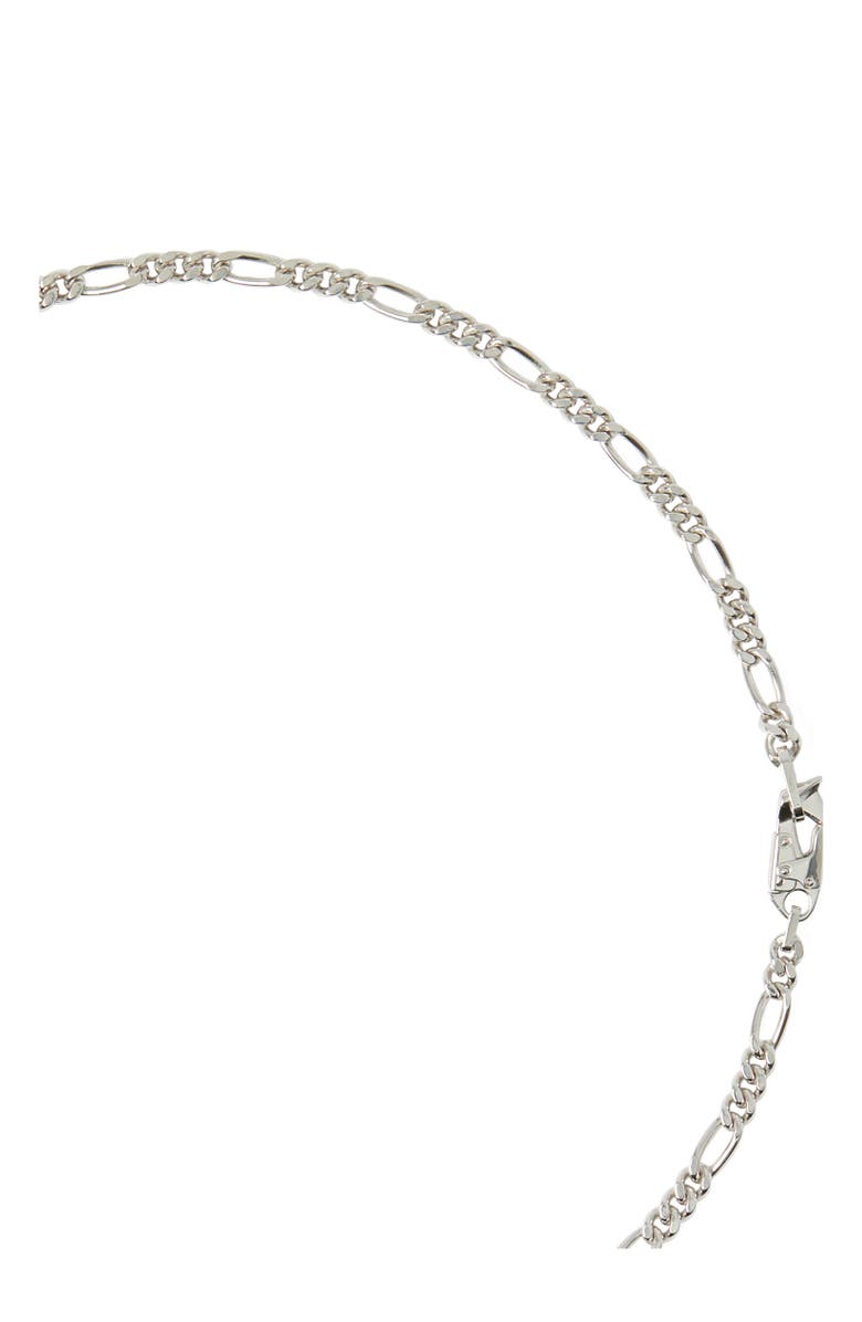 Burberry Horse Necklace, Alternate, color, Silver