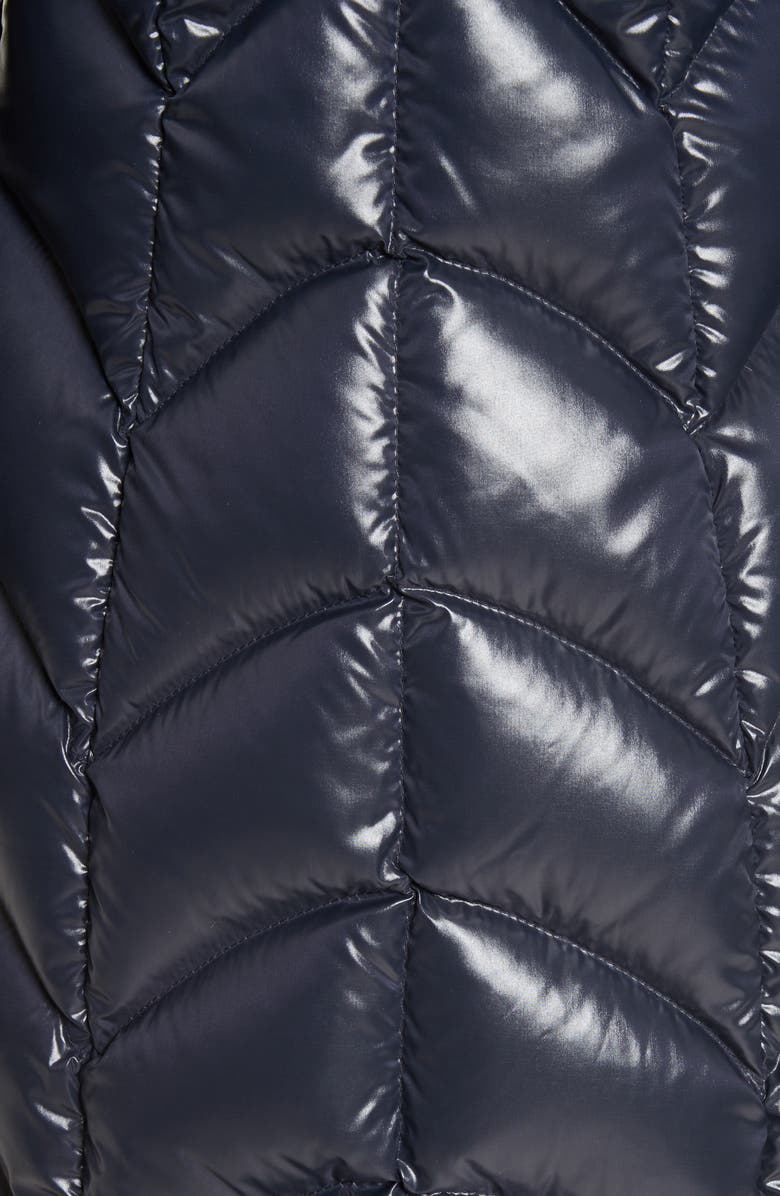 Moncler Albizia Down Puffer Coat with Genuine Fox Fur Trim, Alternate, color,