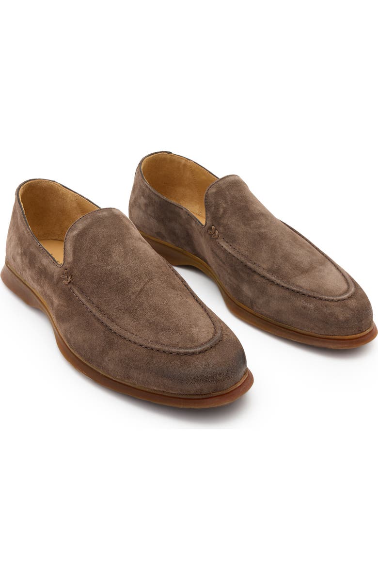 John Varvatos Thompson Venetian Loafer, Main, color, Chocolate