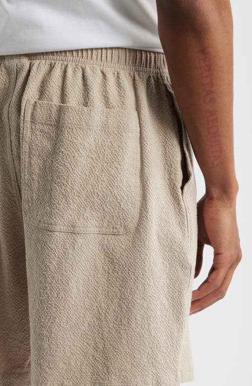 Obey Easy Textured Linen Blend Shorts