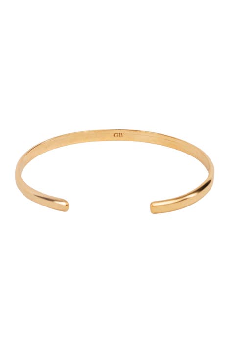Chunky Gold Cuff Bracelet