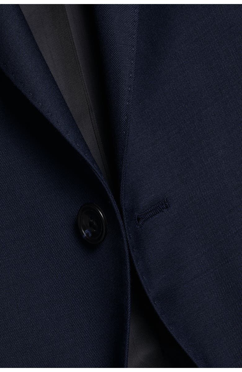 Charles Tyrwhitt Slim Fit Natural Stretch Twill Suit Jacket, Alternate, color, Royal Blue