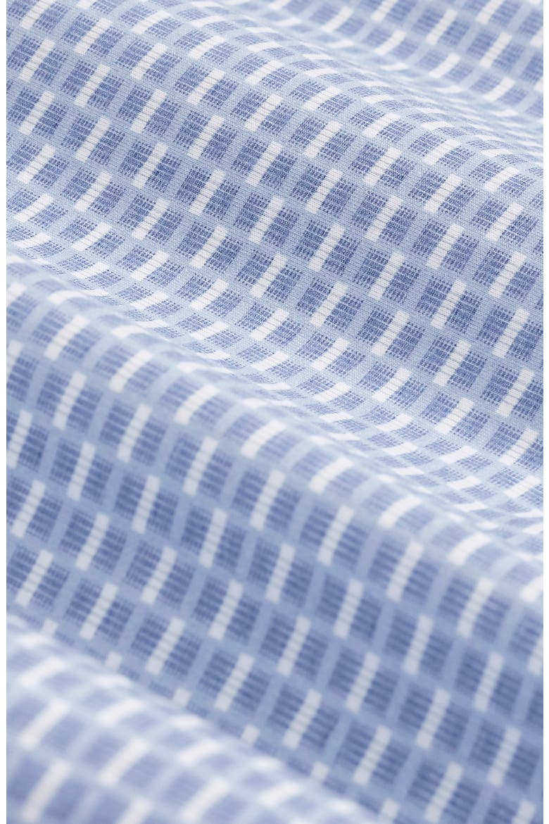 Devon OoohCotton® Print Button-Up Shirt, Alternate, color, HAZY BLUE