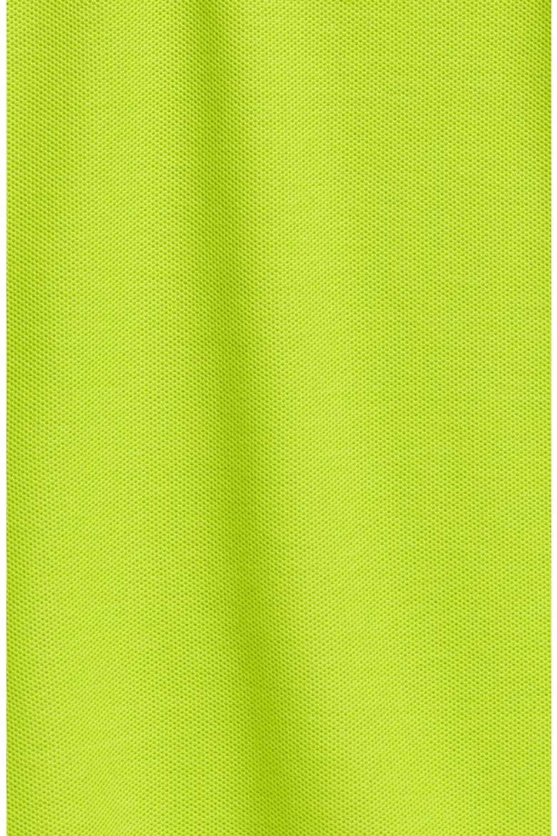 Kids' Solid Piqué Polo, Alternate, color, SOUR APPLE