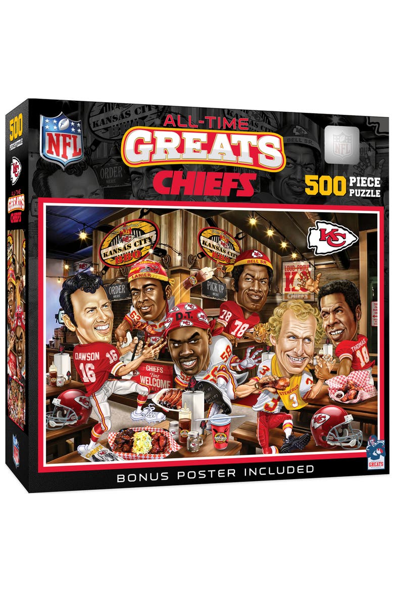 Kansas City Chiefs 500 Piece Puzzle, Main, color, Multicolor