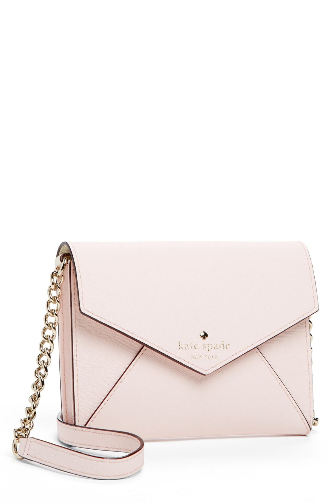 'cedar street - monday' crossbody bag, Main, color, BALLET SLIPPER