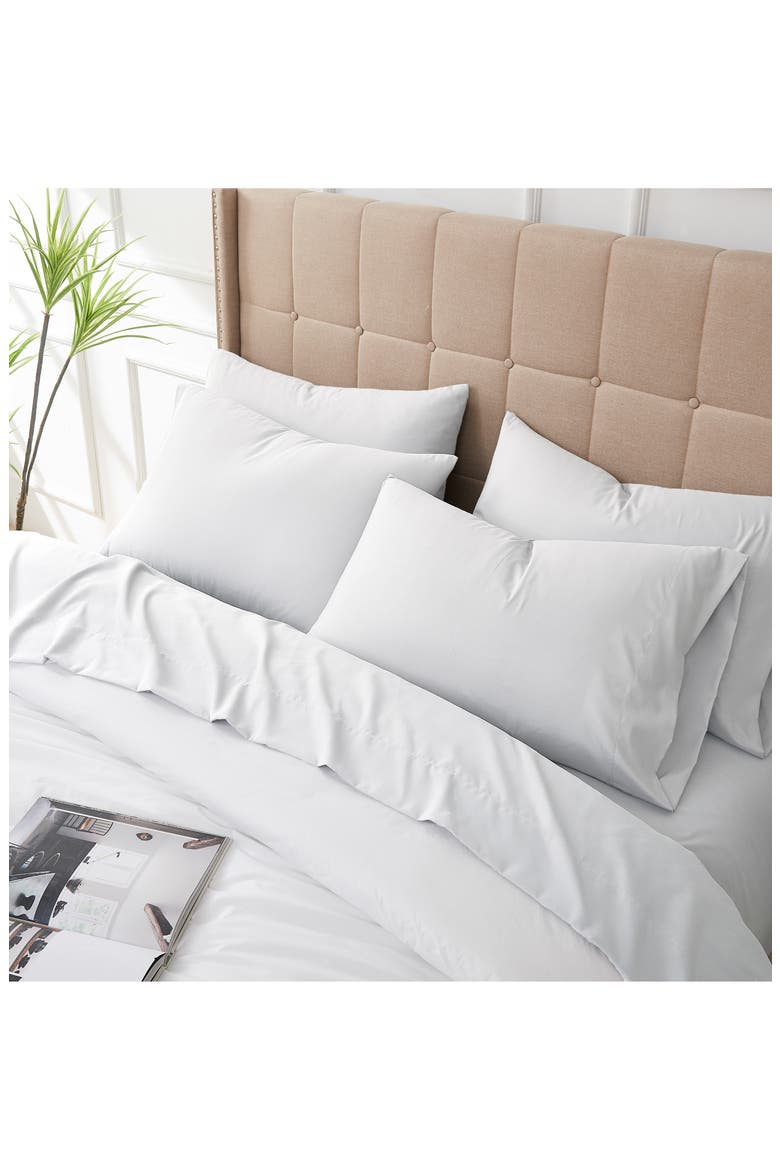 Vilano Springs Extra Deep Pocket Sheet Set, Alternate, color, BRIGHT WHITE
