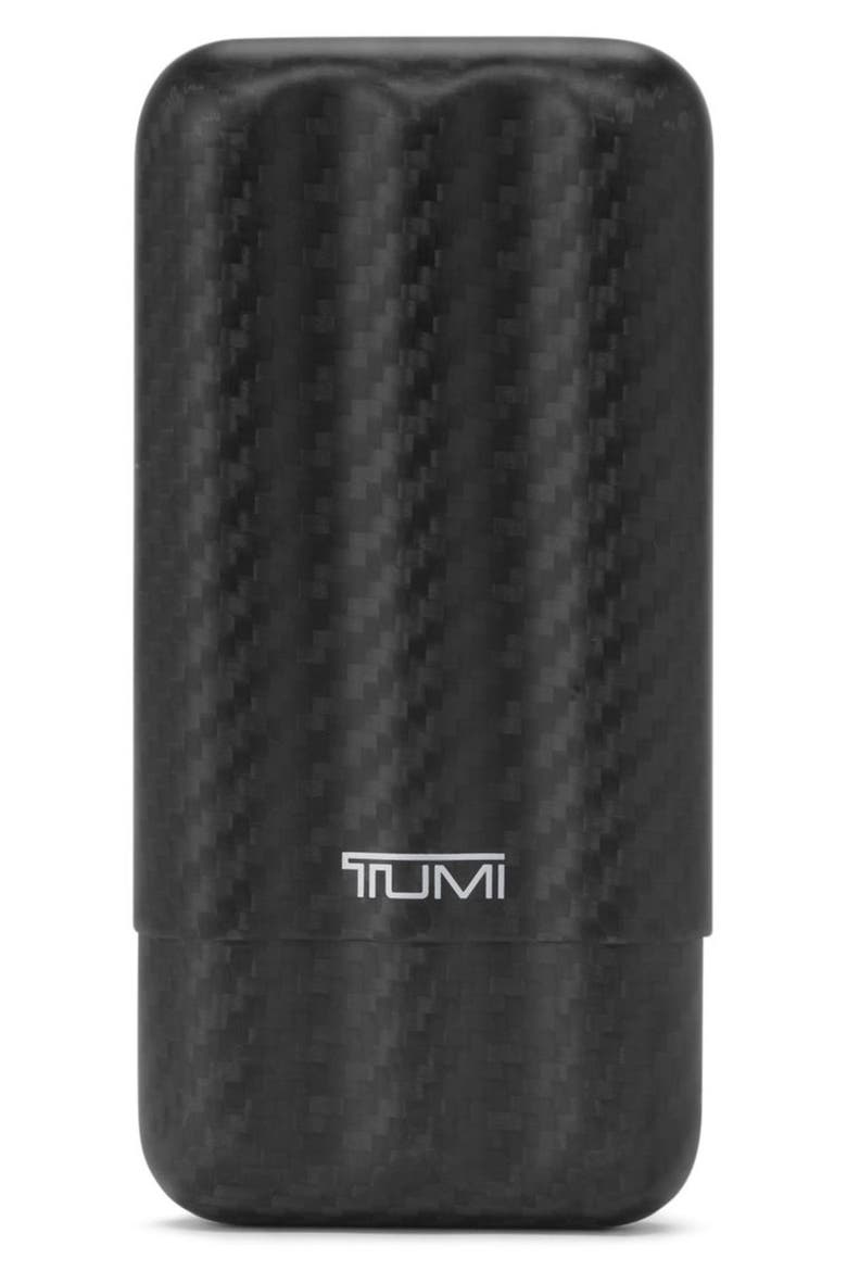 Golf Cigar Case, Main, color, CARBON