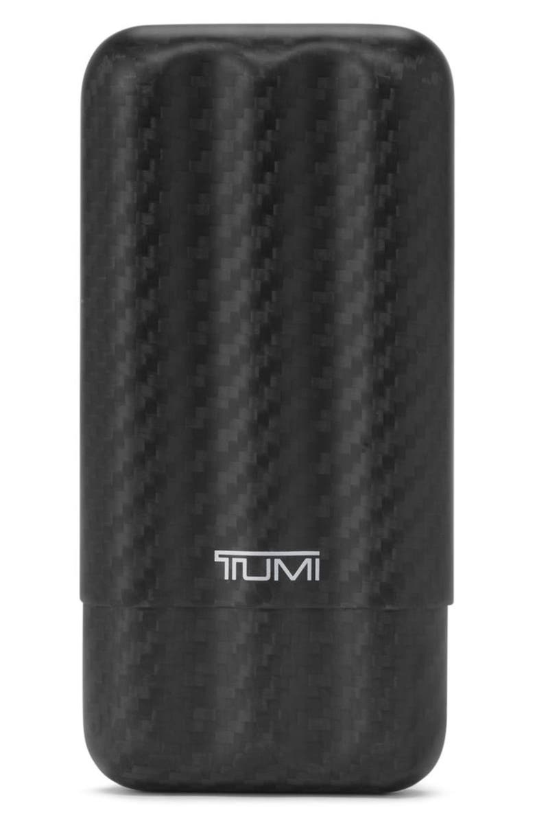 TUMI Golf Cigar Case, Main, color, Carbon