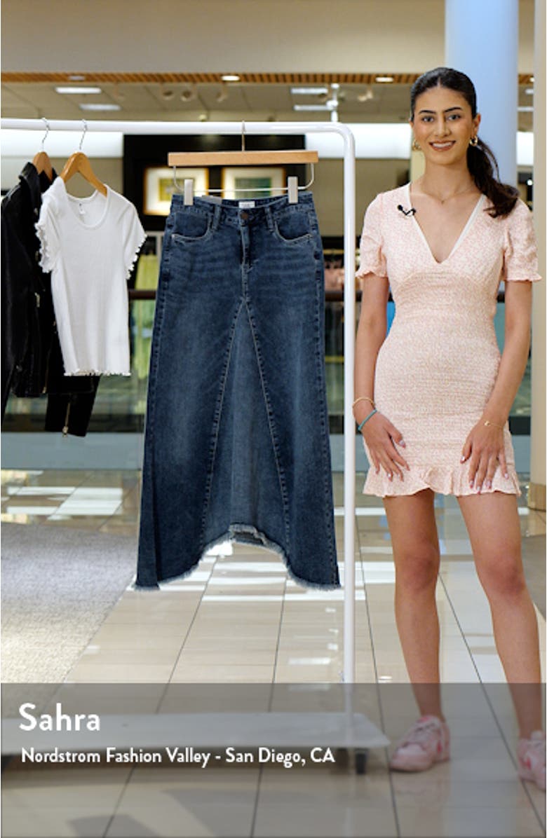 Long Jean Skirt, sales video thumbnail