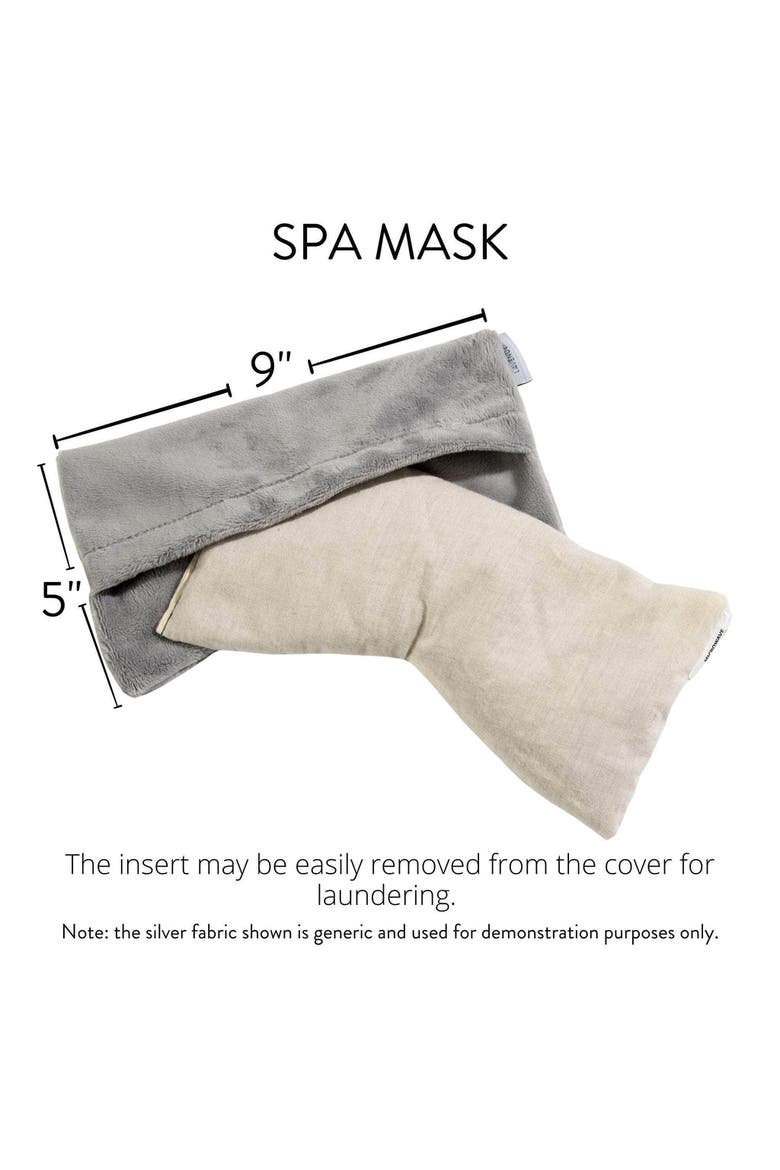 Eucalyptus Spa Mask, Alternate, color, Silver Fox